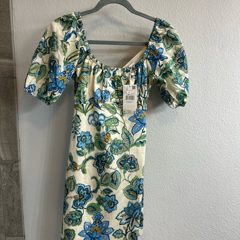 Mango floral dress
